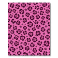 Pink And Plum Floral Bloom Collage Rug