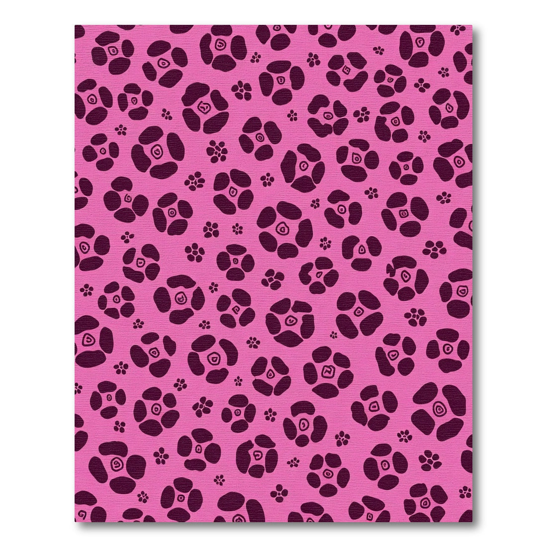 Pink And Plum Floral Bloom Collage Rug