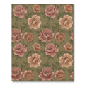 Vintage Rose Blossom Garden Rug