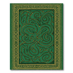 Emerald Gold Celtic Knot Rug