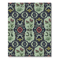 Dark Floral Insects Botanical Harmony Rug