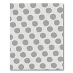 Gray Polka Dot Diagonal Pattern Rug