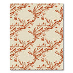 Terracotta Branch All-Over Arrangement Rug