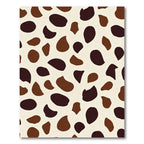 Brown Earthy Tone Blob Rug