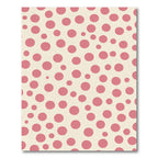 Pink Dot Scatter Rug