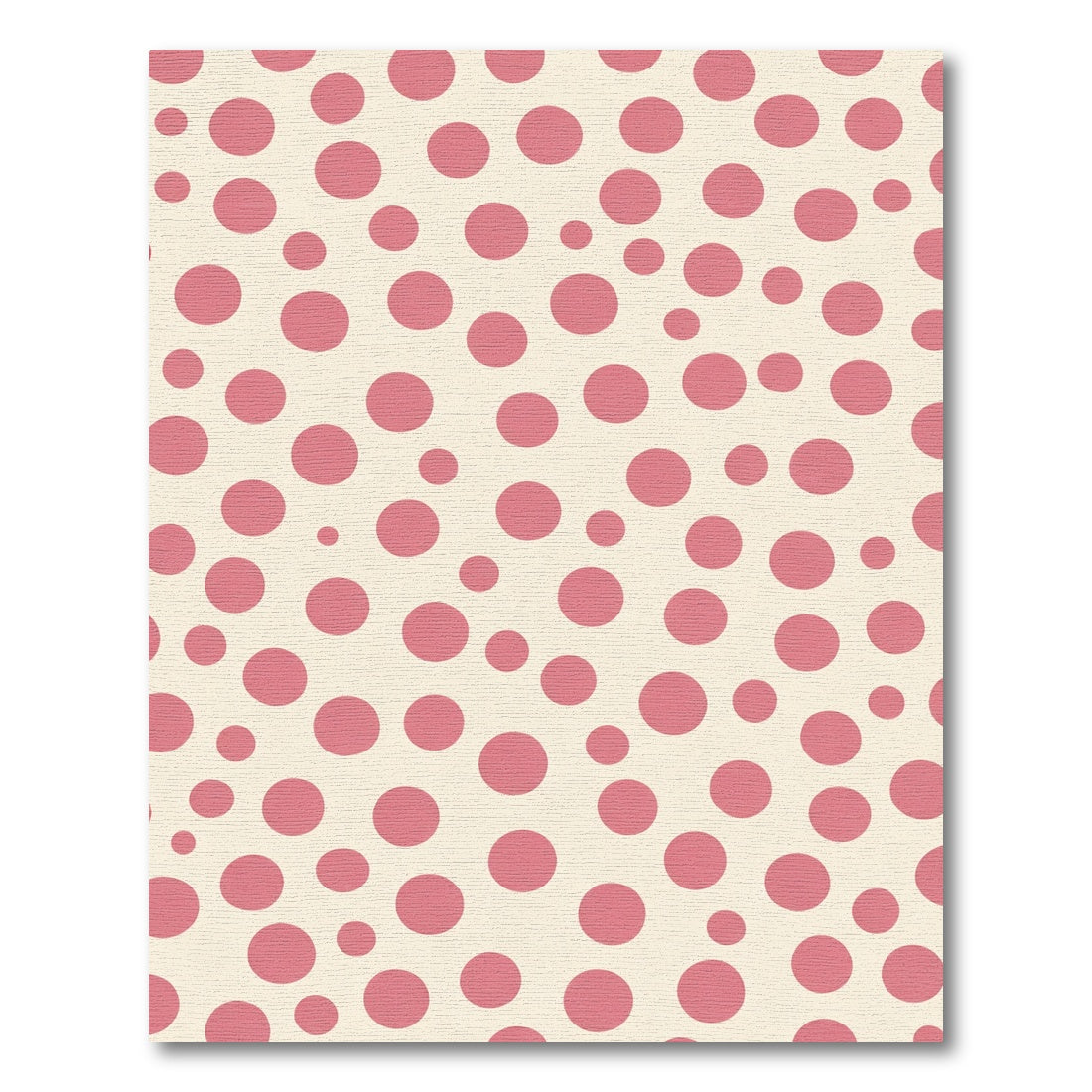 Pink Dot Scatter Rug
