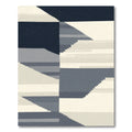 Monochromatic Pixelated Landscape Rug