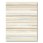 Earthy Tone Horizontal Stripe Accent Rug