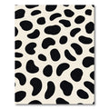 Bold Black Spots Cream Background Rug
