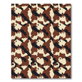 Forest Camo Shapes Rug