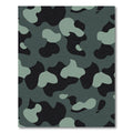 Urban Camouflage Blotches Rug