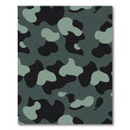 Urban Camouflage Blotches Rug