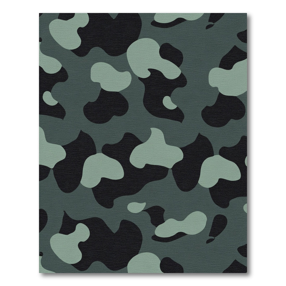 Urban Camouflage Blotches Rug