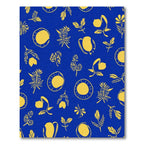 Gold Tropical Fruit Branches Rug