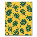 Emerald Jungle Leaf Scatter Rug
