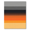Warm Sunset Gradient Stripe Rug