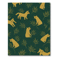 Golden Fox Fern Forest Rug