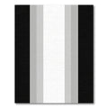Monochromatic Vertical Stripe Gradient Rug
