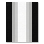Monochromatic Vertical Stripe Gradient Rug