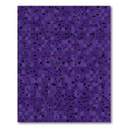 Deep Purple Pixelated Square Rug