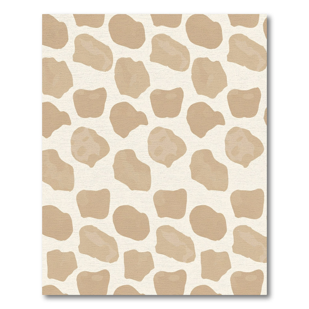 Minimalist Beige Organic Spot Rug