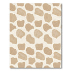 Minimalist Beige Organic Spot Rug