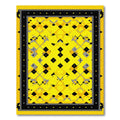 Bold Geometric Diamond Sunburst Rug
