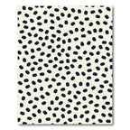 Dark Blue Dot Field Rug