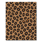 Brown Black Jaguar Spots Rug