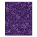 Deep Plum Botanical Garden Flourish Rug