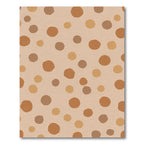 Terra Cotta Dot Scatter Rug