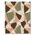 Earthy Organic Terrazzo Shape Rug