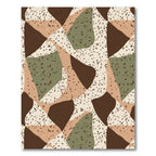 Earthy Organic Terrazzo Shape Rug