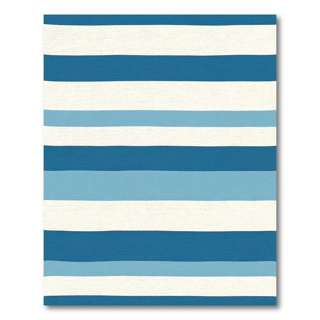Ocean Wave Stripes Rug