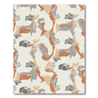 Abstract Earth Tones Camouflage Rug