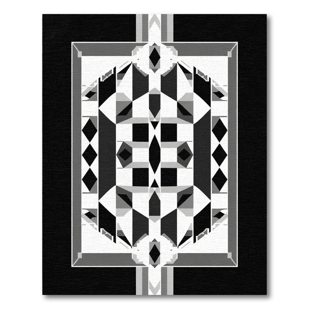 Monochromatic Geometric Square Diamond Rug