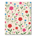 Vibrant Garden Floral Medley Rug