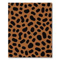 Burnt Orange Spotty Organic Rug