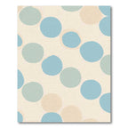Soft Pastel Dot Arrangement Rug