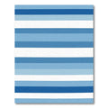 Ocean Hue Graduated Stripe Rug