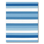Ocean Hue Graduated Stripe Rug