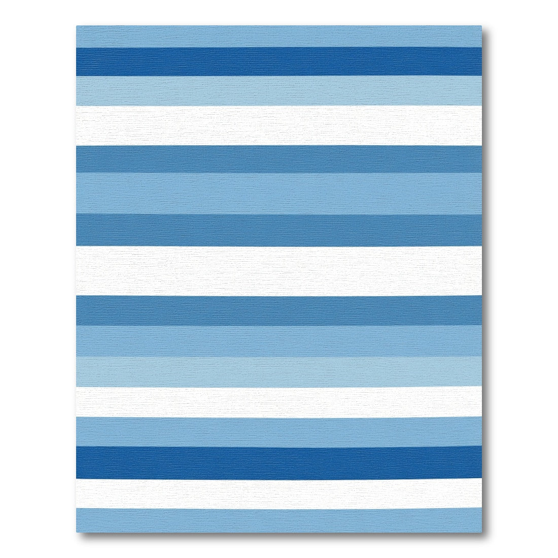 Ocean Hue Graduated Stripe Rug