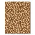 Brown Giraffe Spot Texture Rug