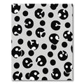 Monochromatic Spot Scatter Collage Rug