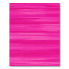 Vibrant Fluorescent Pink Horizontal Strokes Rug