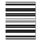 Monochromatic Horizontal Stripe Arrangement Rug