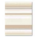Earthy Tones Horizontal Stripe Canvas Rug