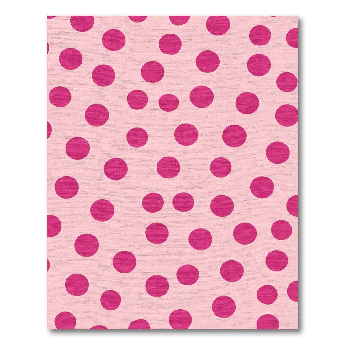 Pink Polka Dot Background Rug