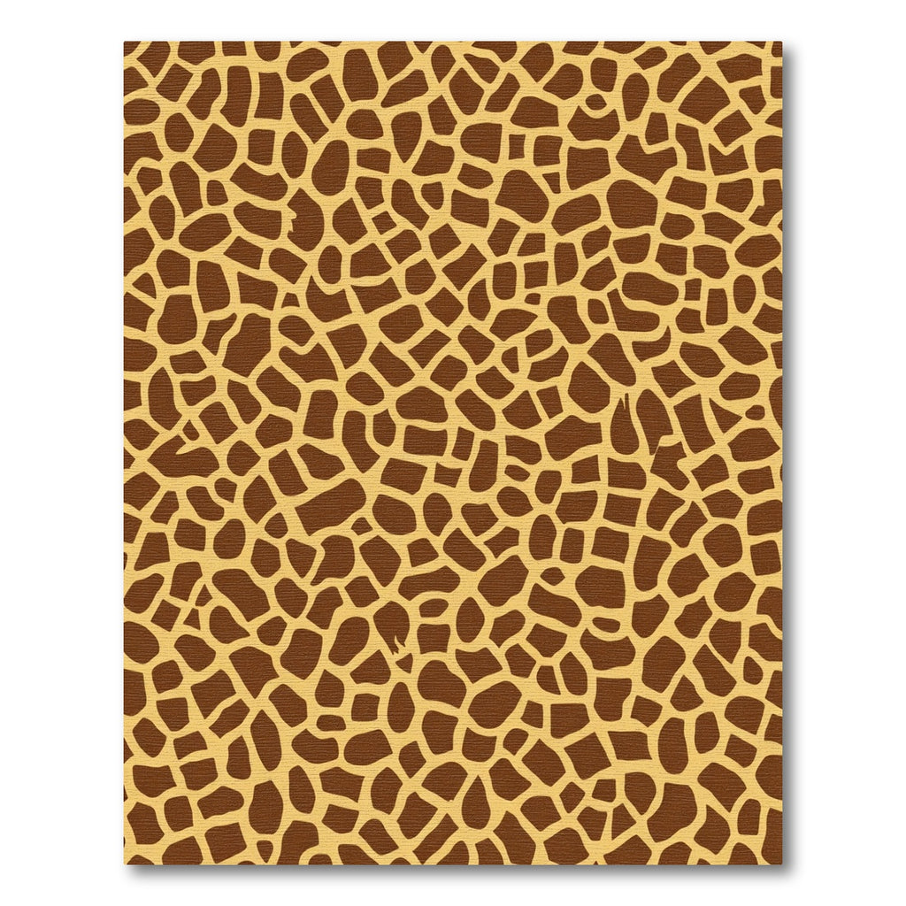 Golden Brown Irregular Spots Rug