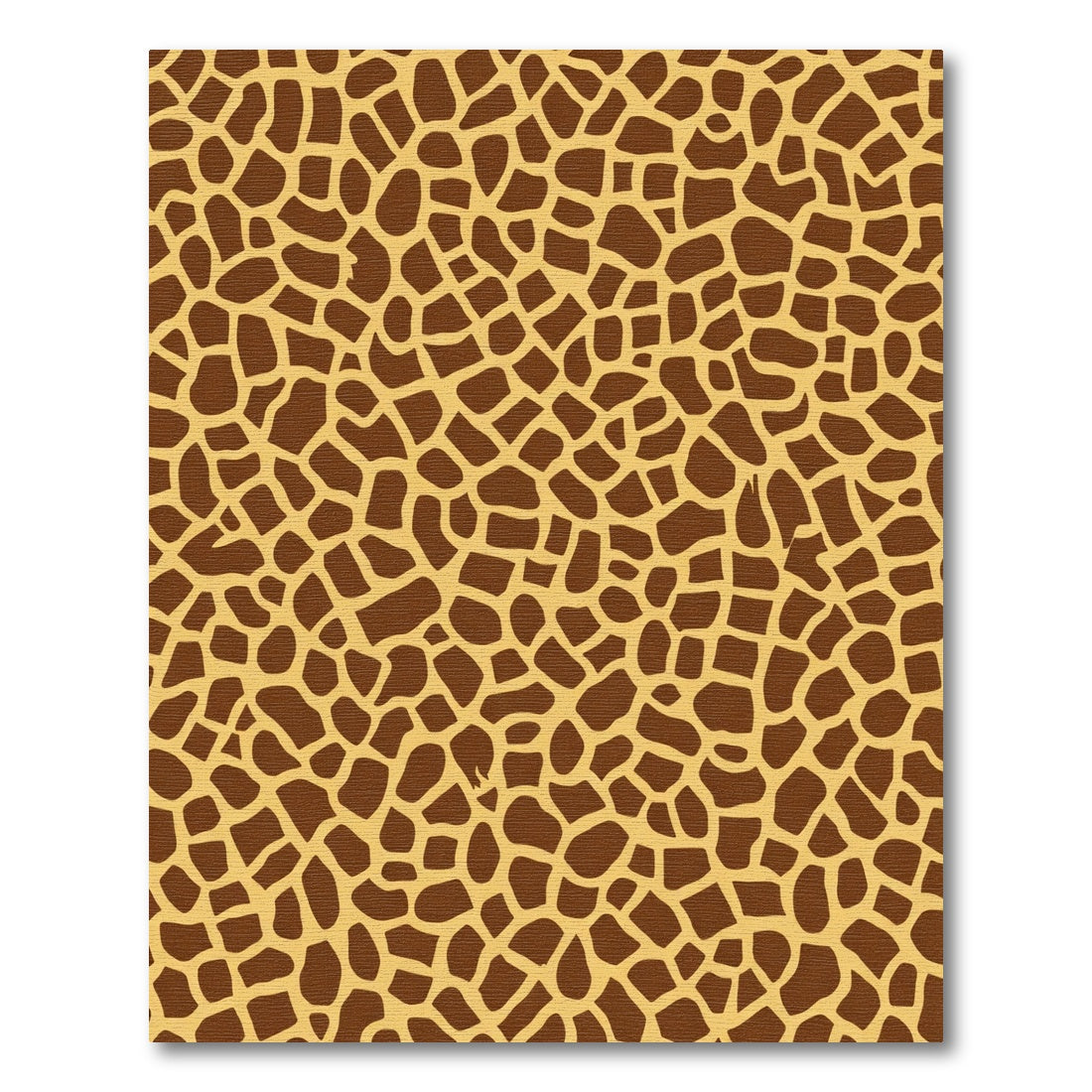 Golden Brown Irregular Spots Rug